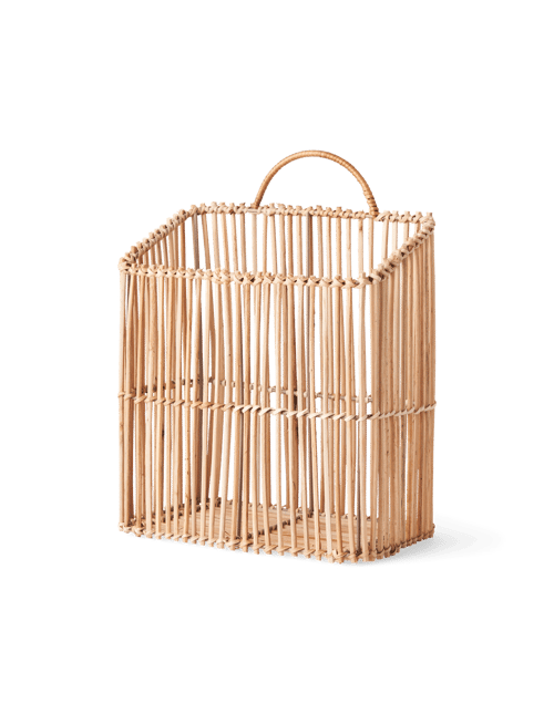 Søstrene Grene | Korb zum Aufhängen | Rattan. 25 x 13 x 28 cm. | Nature