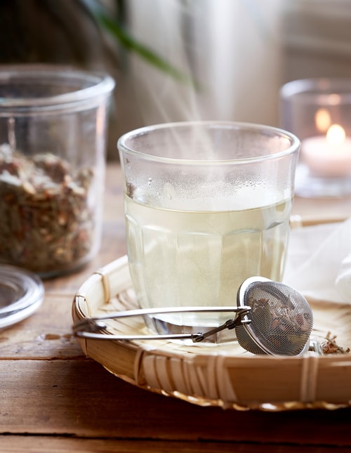 Filtre à Thé En Acier Inoxydable 4 Pièces Avec Chaîne - Infuseur Maille Fine Pour Thé Et Épices