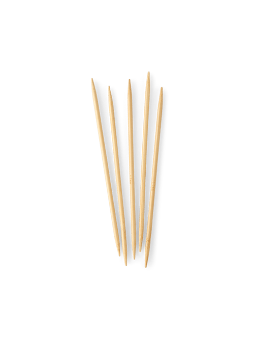 CHSYOO 36 stuks bamboe breinaaldenset met 18 maten, 2,0 mm - 10,0 mm