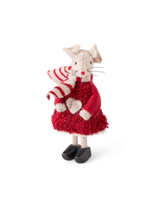 Souris de Noël décorative