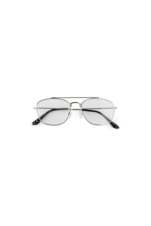 Søstrene Grene | Lesebrille +2,5 | Metall. | Silver