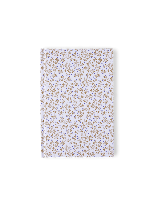 Liniertes Notizbuch A5 - Papier. - Eisblau - Søstrene Grene