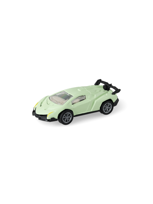 Rennwagen mit Rückzugmotor - Zinklegierung/ABS/Polypropylen. 8,5 x 3 cm. - Milky Green - Søstrene Grene