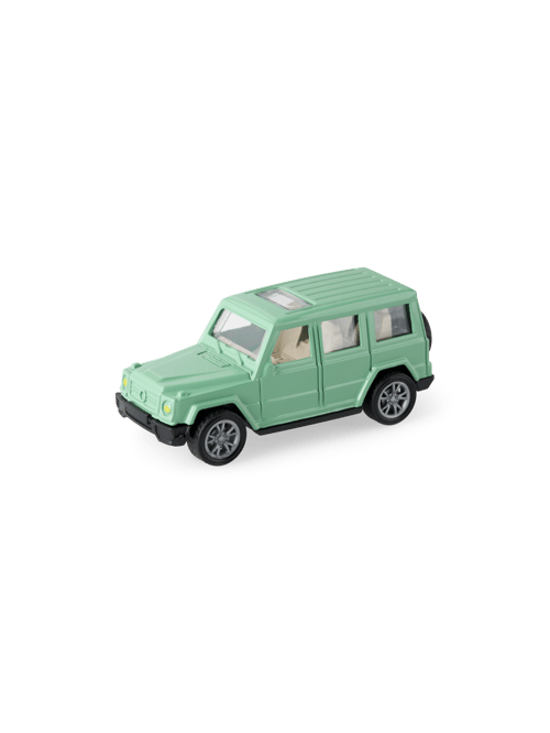 Lastwagen mit Rückzugmotor - Zinklegierung/ABS/Polypropylen. 8,5 x 3,5 cm. - Moosgrün - Søstrene Grene