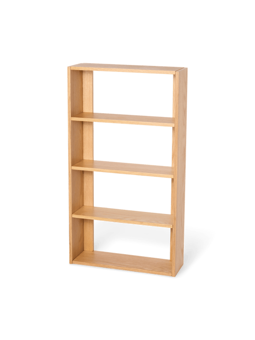 Søstrene Grene | Wandregal | MDF/Eichenfurnier. 43 x 14 x 78 cm. | Nature