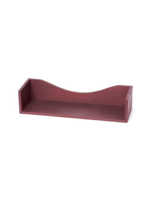 Søstrene Grene | Wandregal | Kiefernholz. 44 x 14 x 10 cm. | Dark Rose