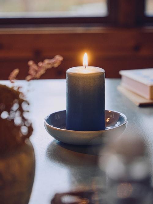 Candele A Spirale Blu Navy - Set Da 10 Pezzi Per Cena E Matrimonio, Non Profumate, Alta Lucentezza, Alte 28.9 Cm