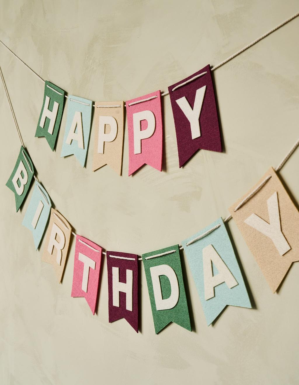 Modern Whimsy Art Party Decorations - 2-Piece Banner Set With Happy Birthday & Paint Garland - View #10