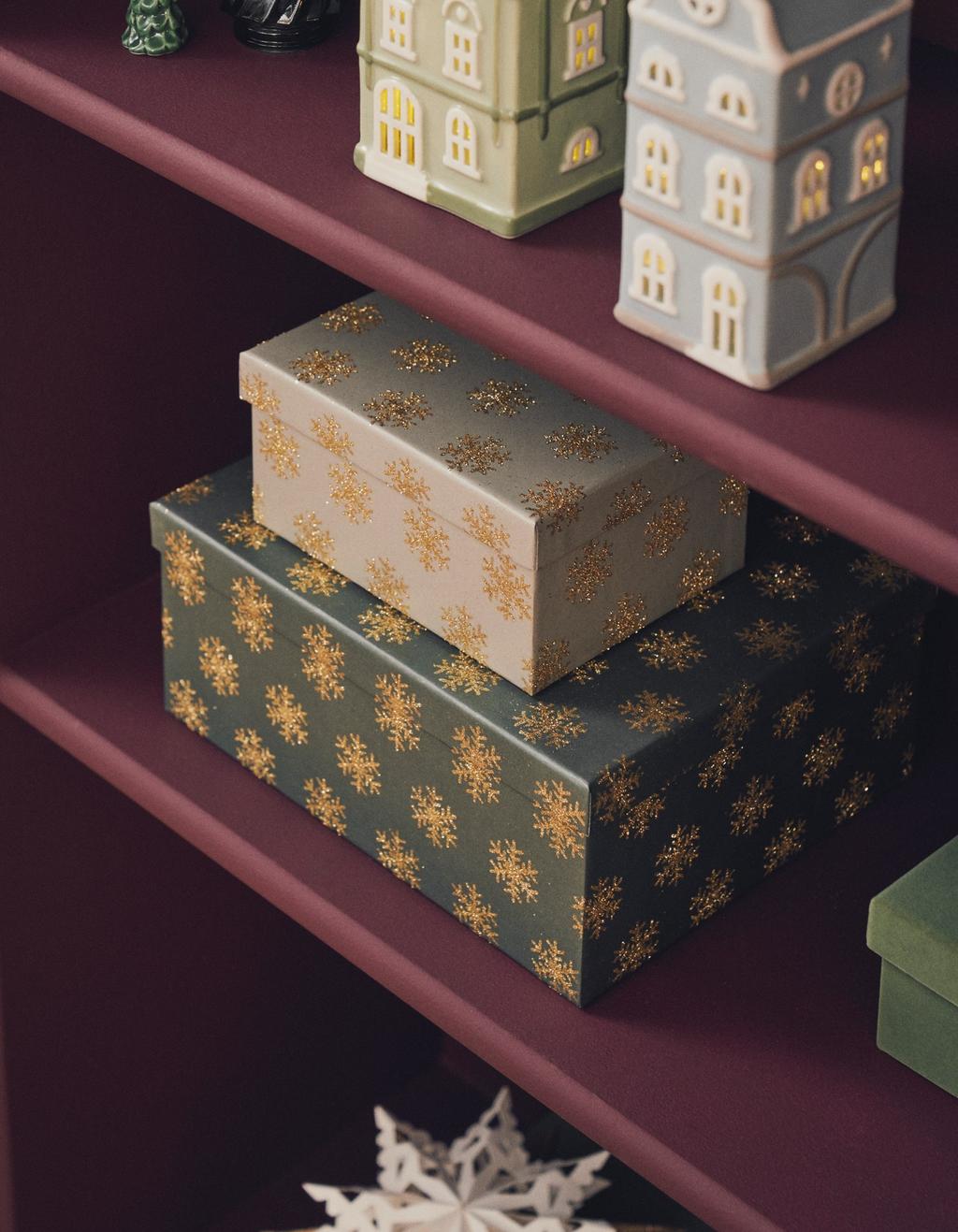 Boîte Cadeau Rectangulaire | 17,5 X 11 X 6,5 Cm. | Thyme Green