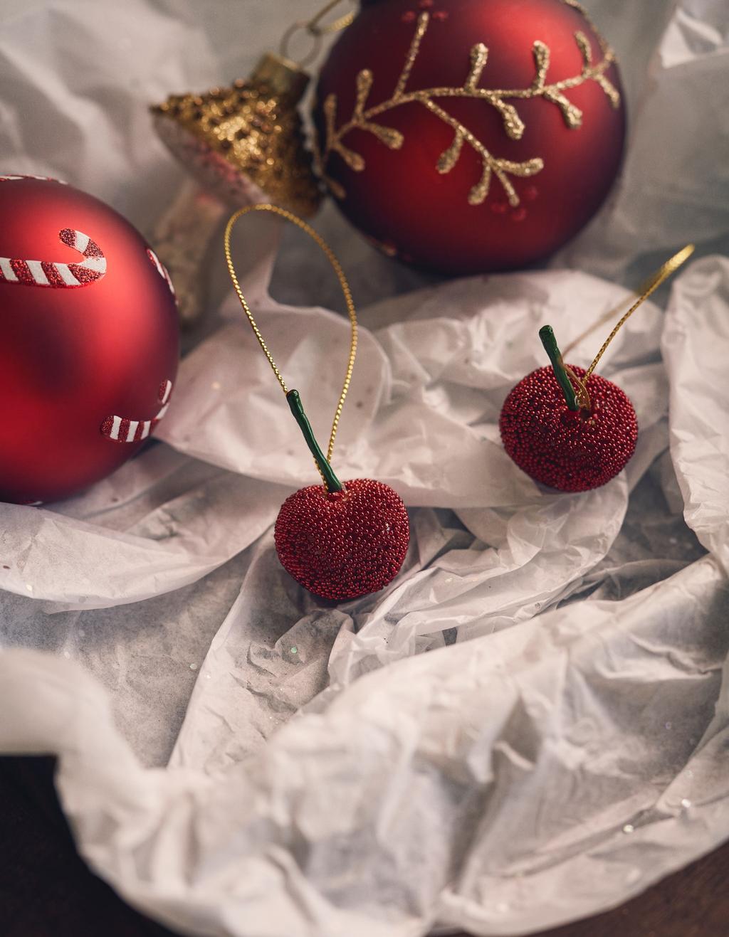 Maracas Decorate in Legno Rosse