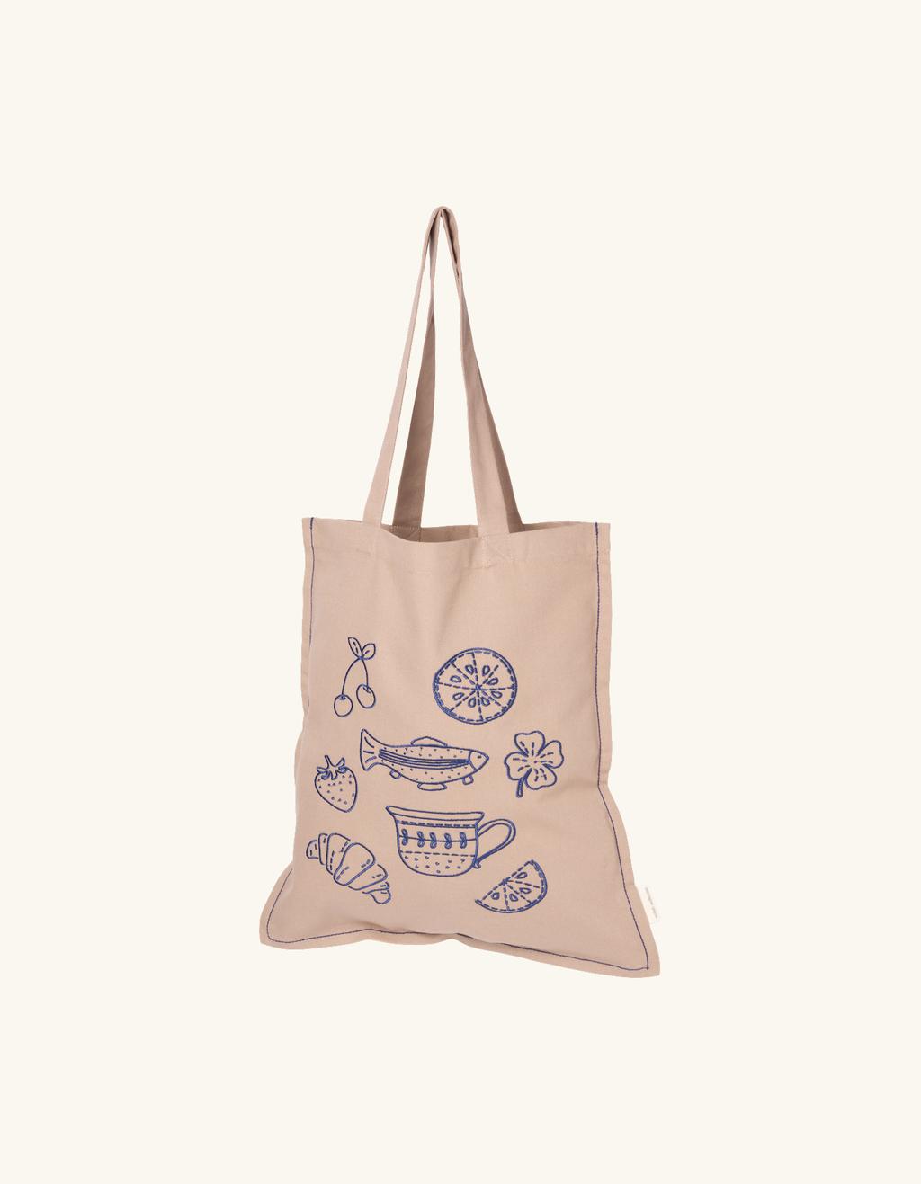 Grupo Erik Sac En Coton Snoopy - Fourre-Tout Courses 42x37cm 15,5L - Tote Bag Mignon Officiel