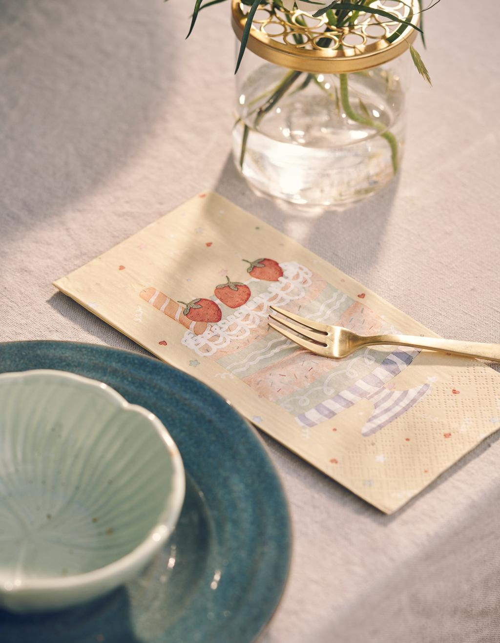 Lot De 20 Serviettes De Table - Decoupage - Technique De Serviettes 33 X 33 Cm