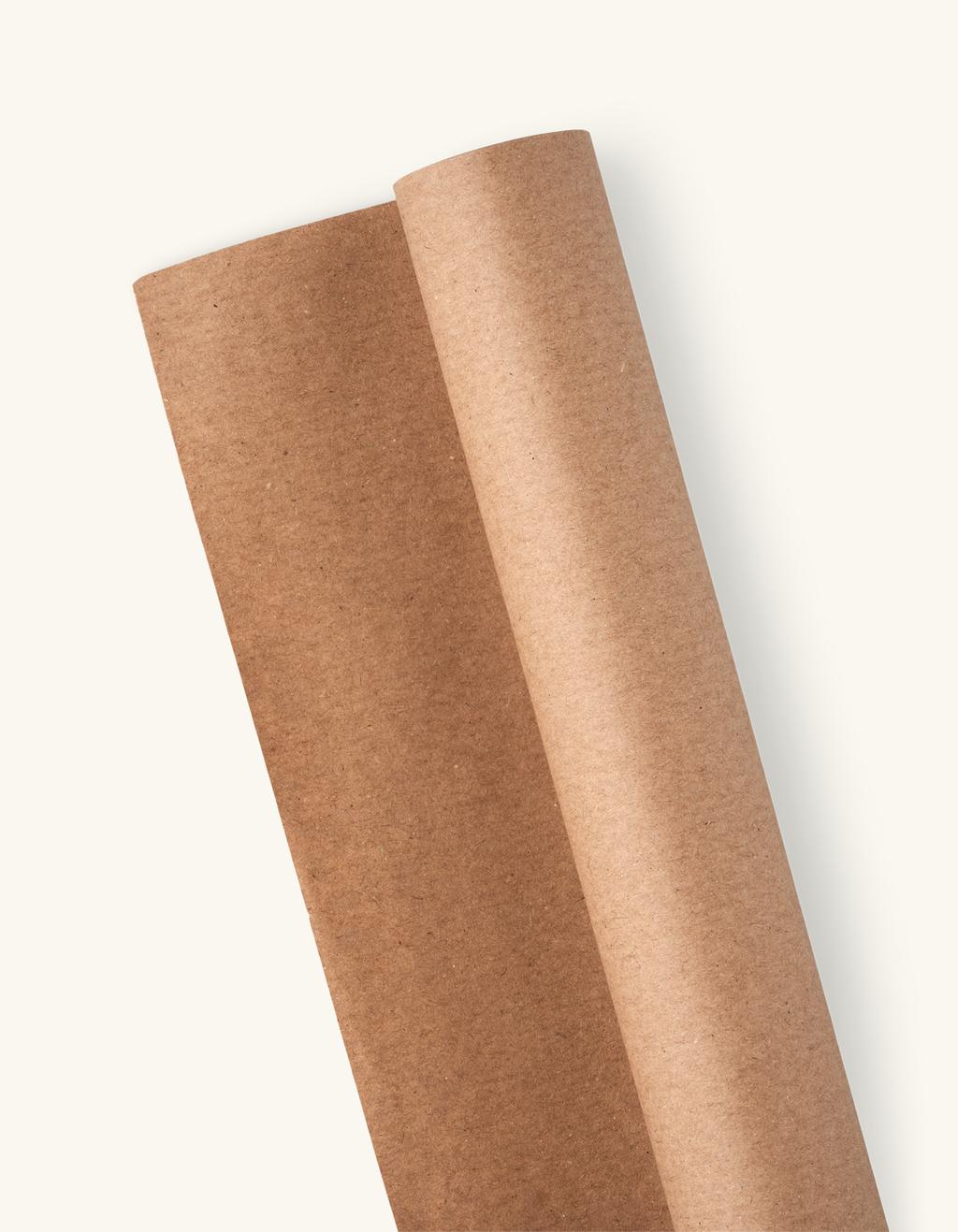 Carta Da Regalo Natalizia Kraft, 75 X 50 Cm, Ecologica, Motivo Fiocco Di Neve Verde 5 Pezzi 90655199