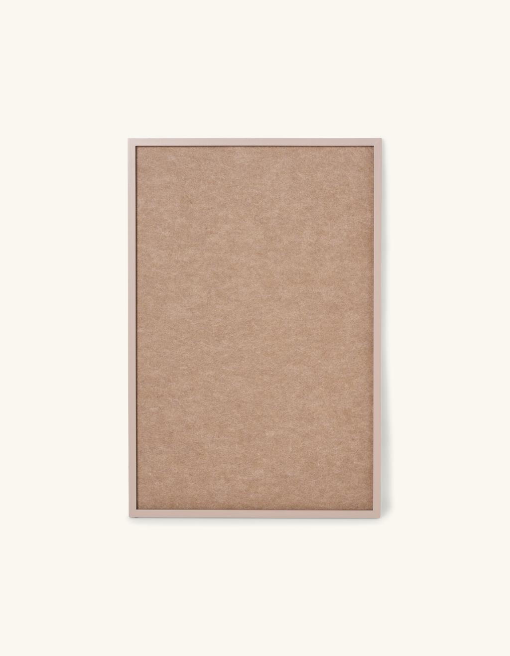 Bacheca in feltro con puntine, 40,6 x 61 cm, accessori da scrivania in stile boho, decorativa, in sughero, per foto, bacheca per pareti, decorazione per la casa (nuvola, color crema