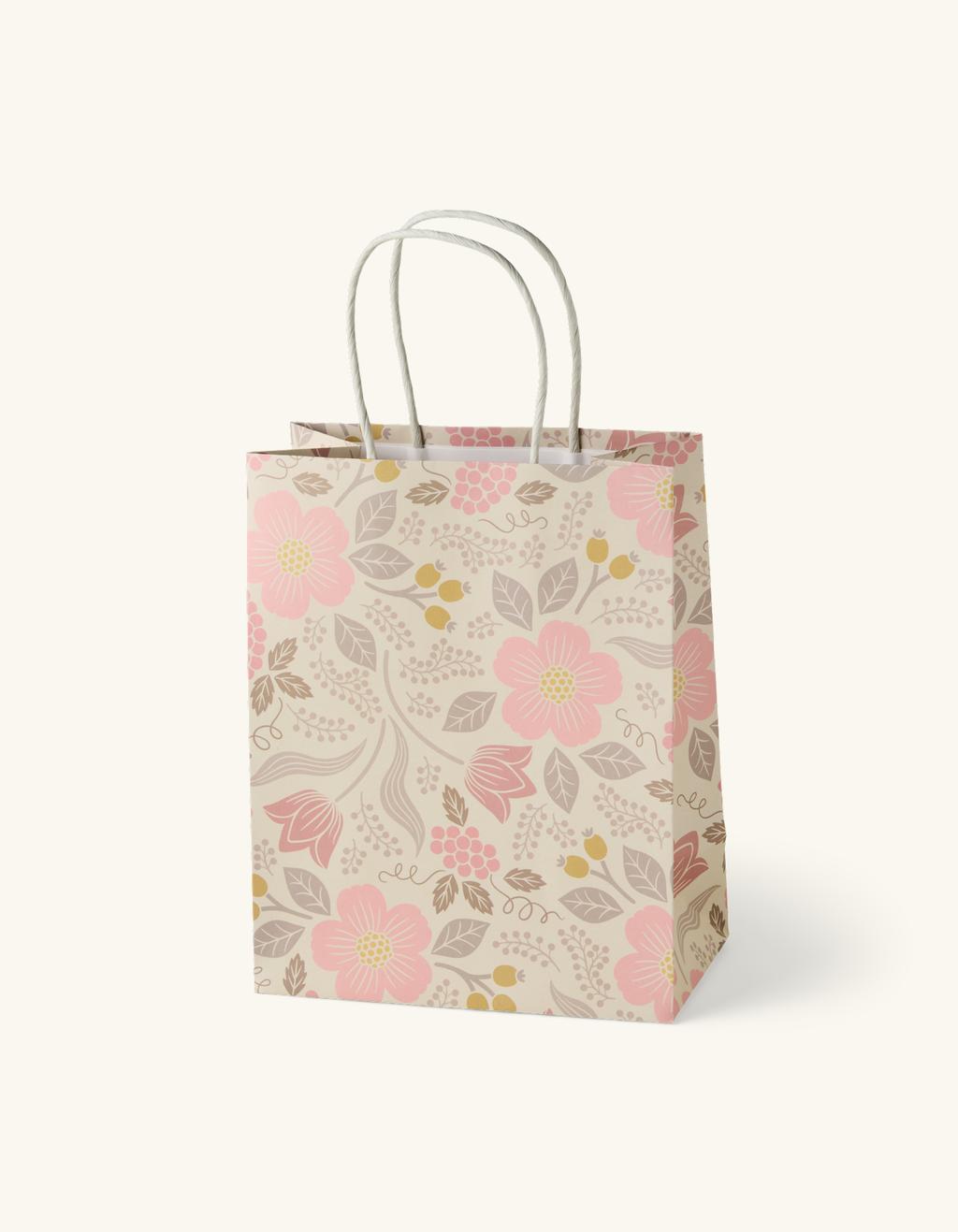 4 Sacchetti Regalo Pasqua Extra Large 40cm Con Manici E Carta Vellina – Set Da 4 Design Unici