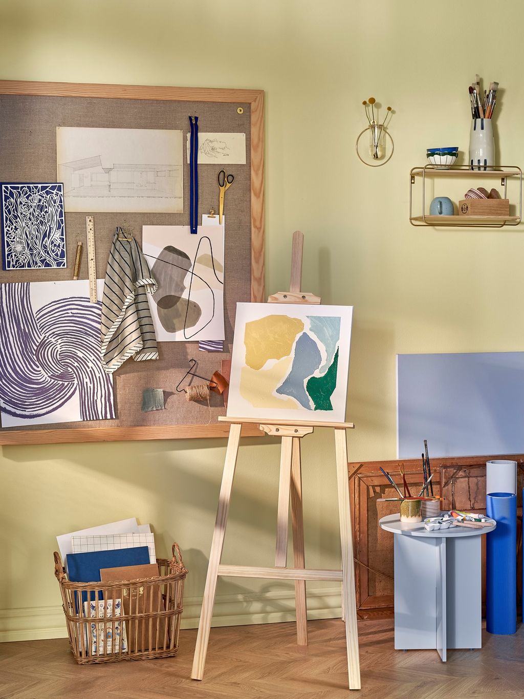 Staffelei | Kiefernholz. 150 cm