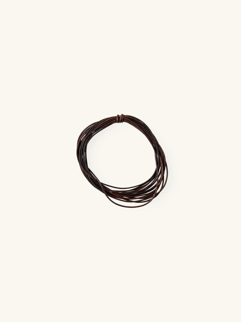 Ceinture de 30 mm en cuir naturel à boucle torsadée pour femme en noir
