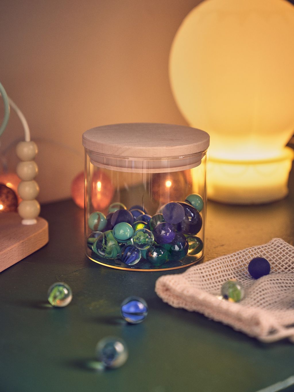 Lot De Billes En Verre - Occasion, Idéal Pour Décoration, Jeux Ou Artisanat