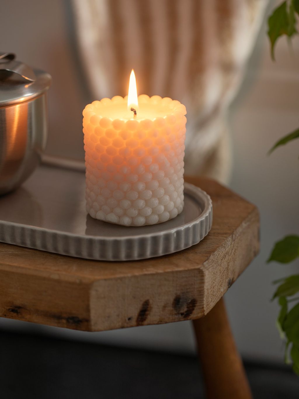 Candela a Colonna LED 5x7,5 cm Nordic White - Uyuni Lighting | Acquista