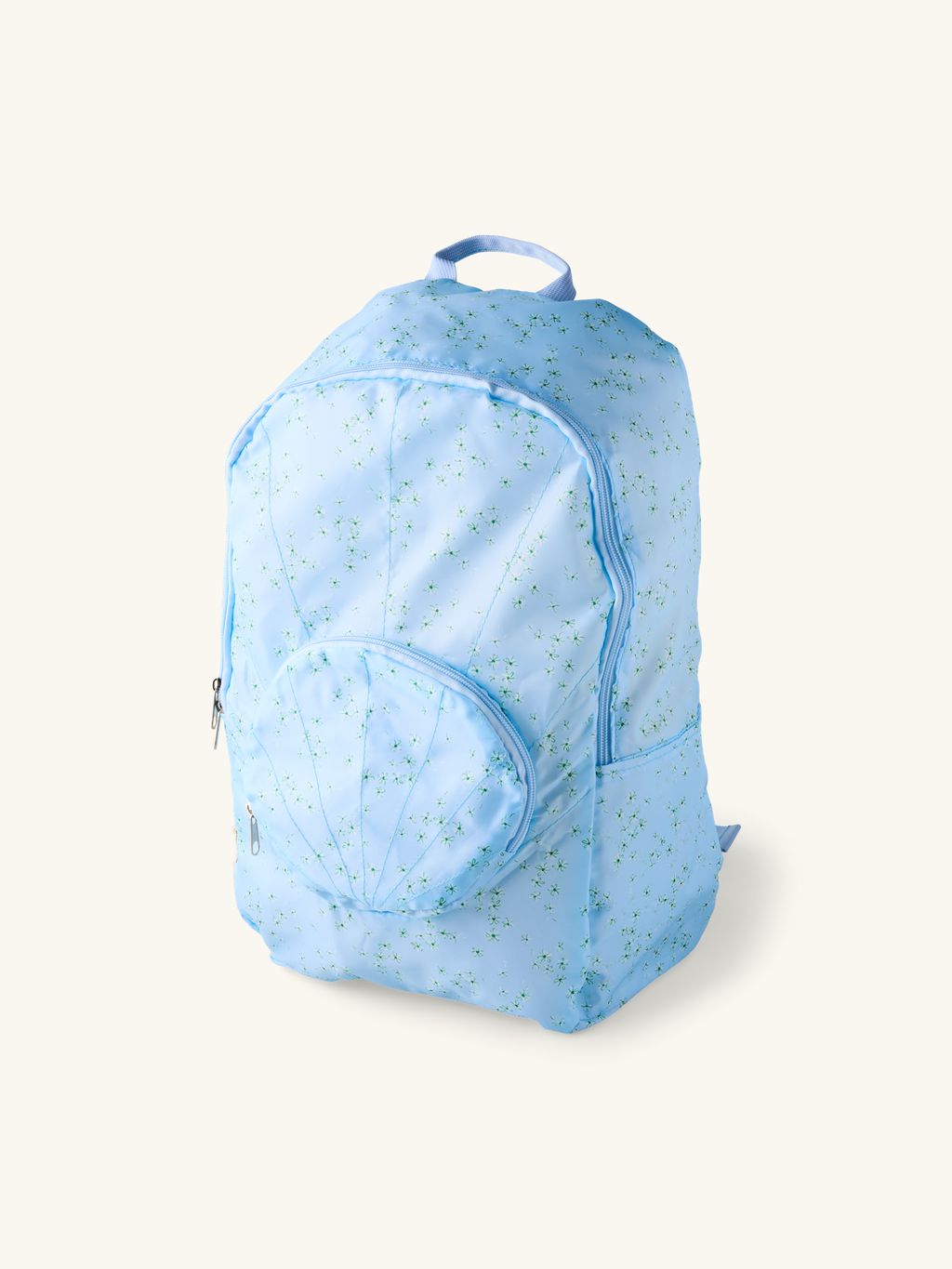 Prêt Navy Blue Teddy Backpack For Kids - Minimalistic Design, Adjustable Straps, Fun Nursery Bag