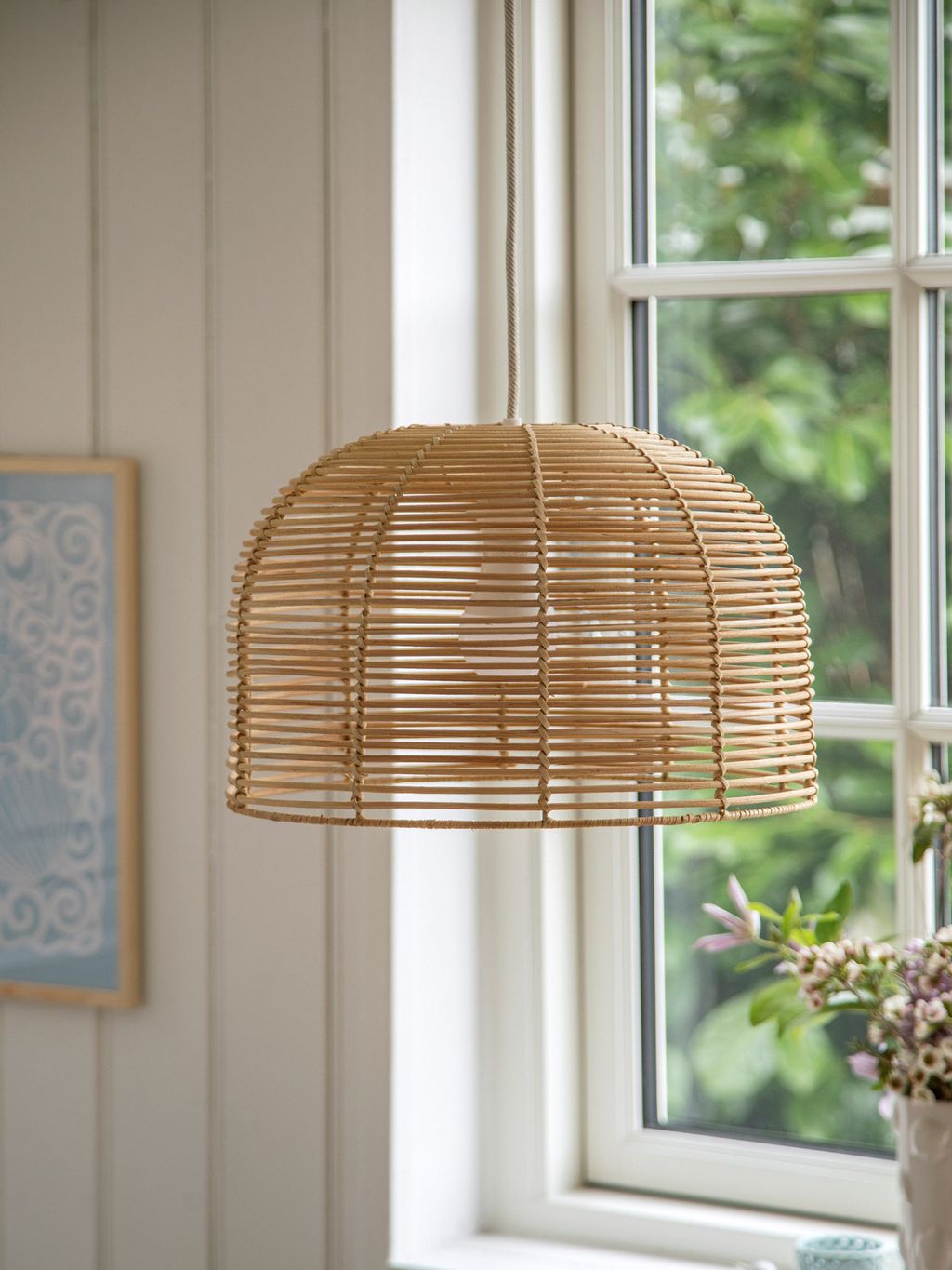 Lampshade | Rattan. Ø35 x 24 cm. | Nature