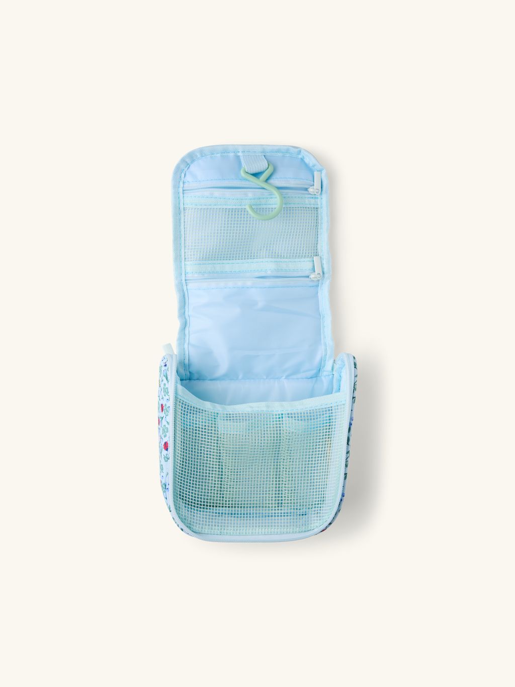Trousse De Toilette Enfant à Suspendre Motif Univers – Sans PFC, Déperlante, Éco-responsable En RPET – Bleu Espace