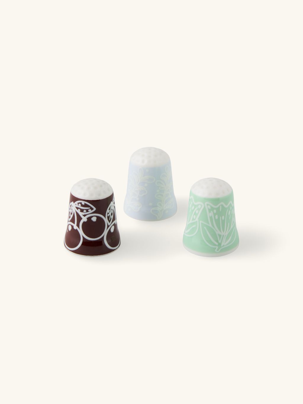 Dé à Coudre Porcelaine Fine Drapeau Grèce - Collection Limitée - Boîtier Cadeau Inclus - Fabriqué En Angleterre