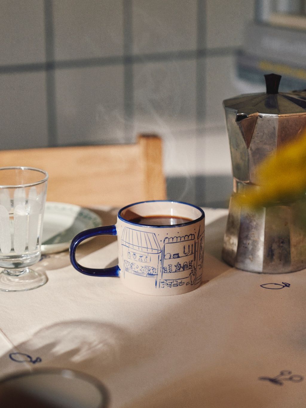 Mug | Grès. Ø8,5 cm. | Off White