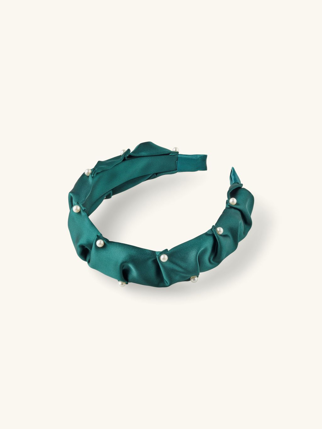 Fascetta per capelli neonato con fiocco tartan