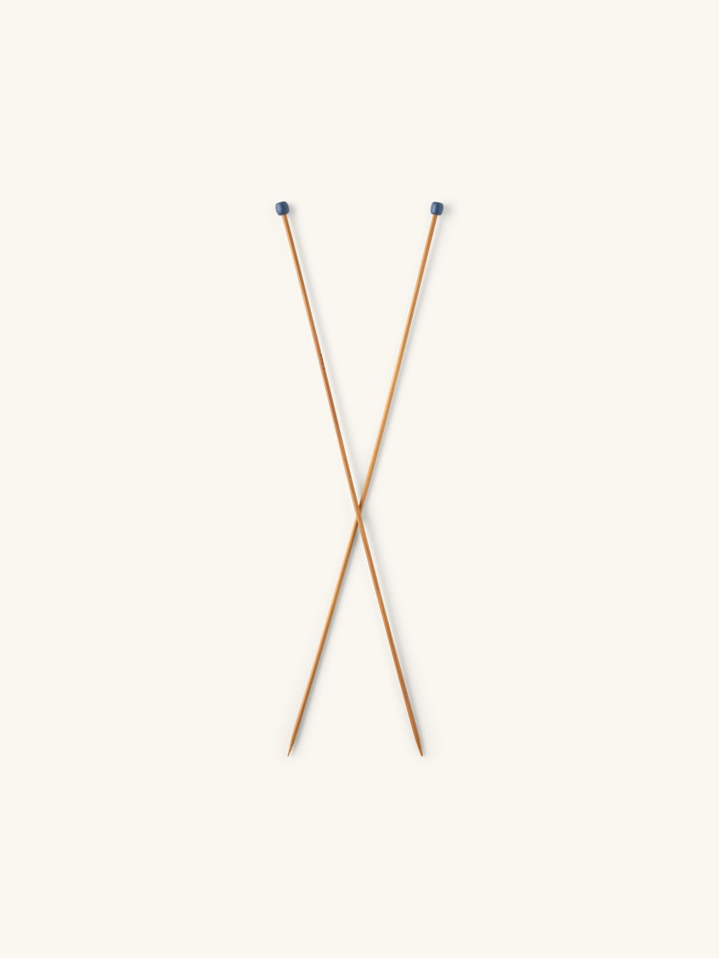 Stricknadeln 3 mm | Bambus. 3,0 mm x 35 cm. 2 Stk. | Dark Wood