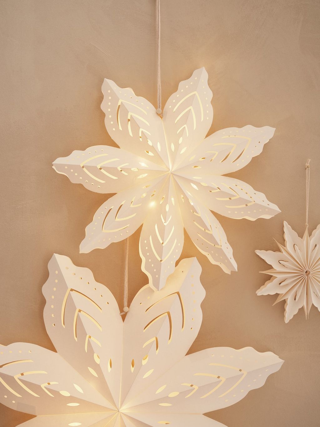 LED-Papierstern | Ø30 cm
