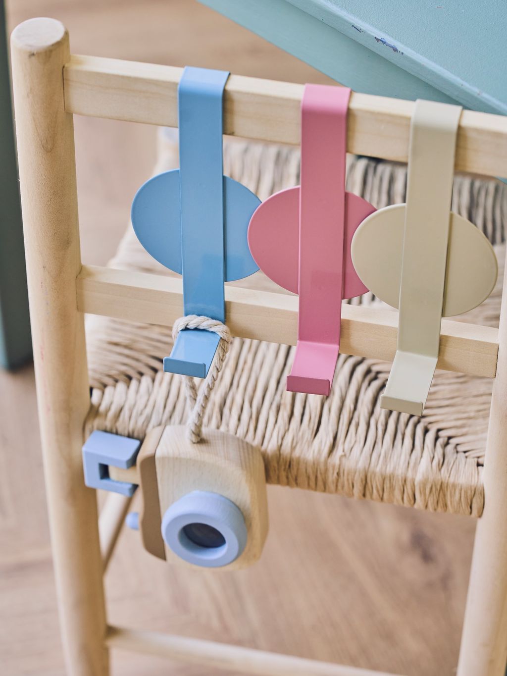 Gancio Mobile Fai-da-te In Legno Naturale Per Culla – Kit Per Appendere Campanelli E Giocattoli, Decorazione Per Cameretta E Balcone