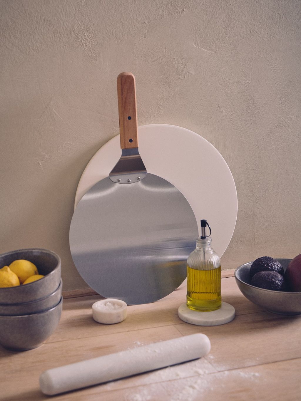 STRUMENTI DA FORNO pala per torte acciaio inox torta accessori cucina frutta vendita calda EUR 7