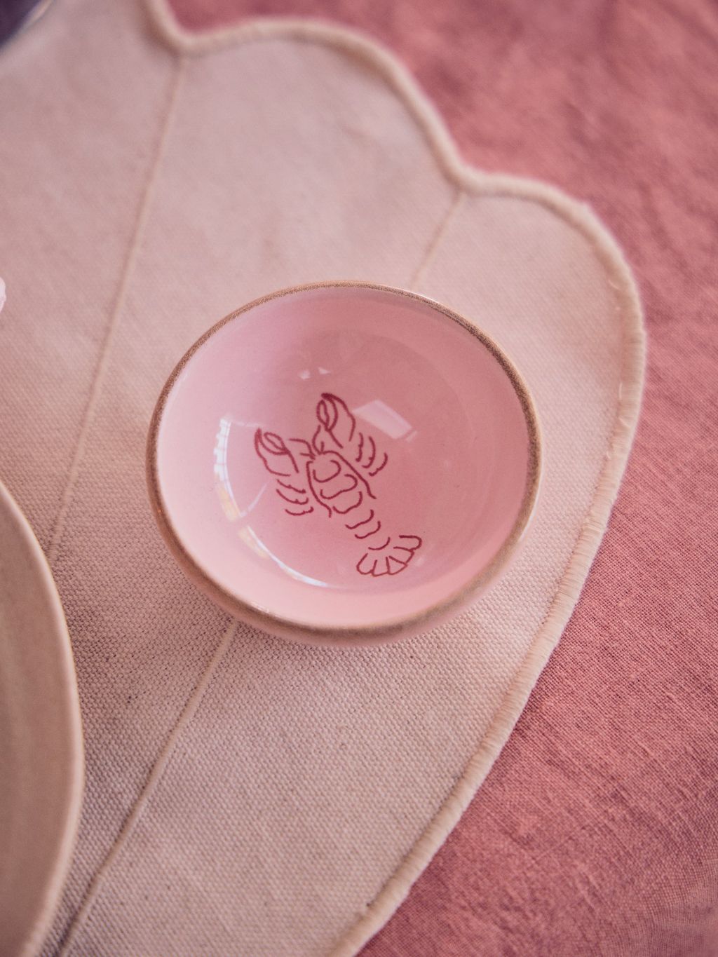 Bol | Grès. Ø7 cm. | Rose