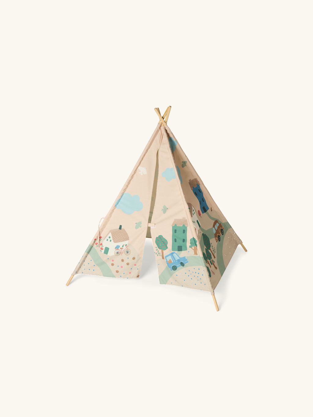 Tipi-Spielzelt fr Kinder | 1,05 x 1,3 m. | Nature