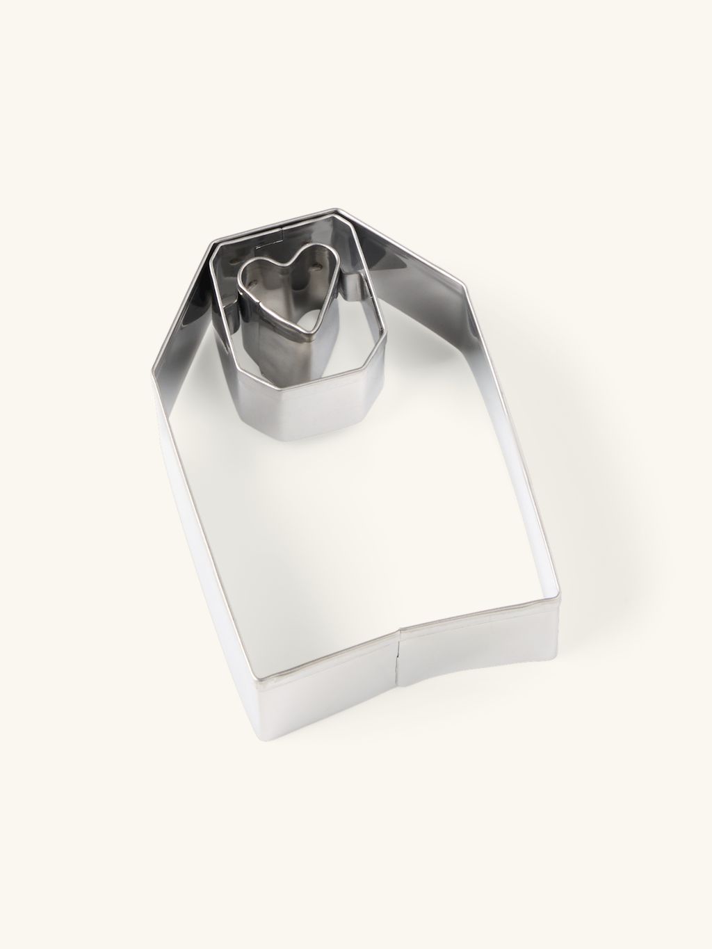 Stampini per Biscotti Angelwings, Argento, Acciaio Inossidabile