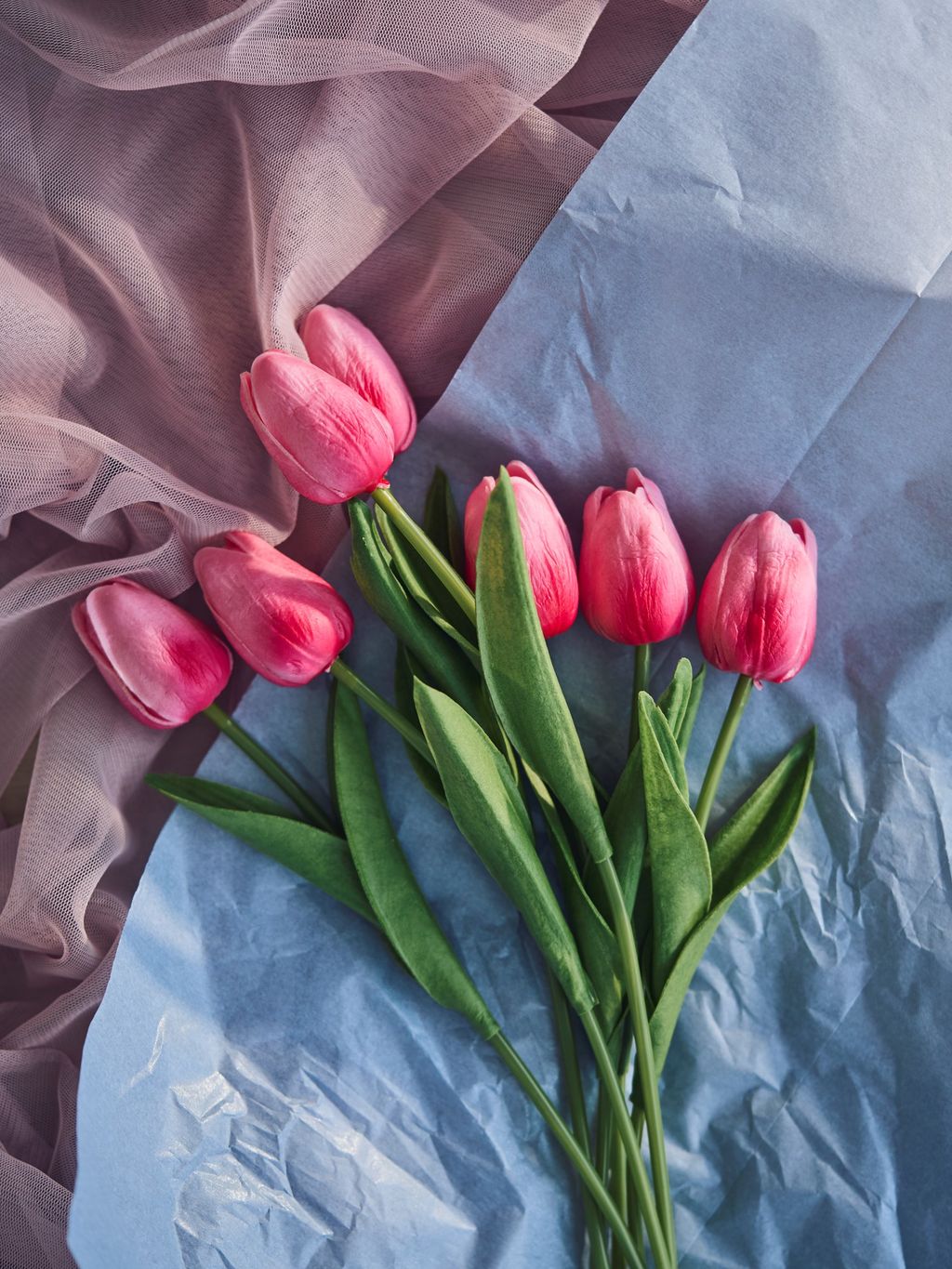 Künstliche Tulpen | 32 cm. 7 Stck