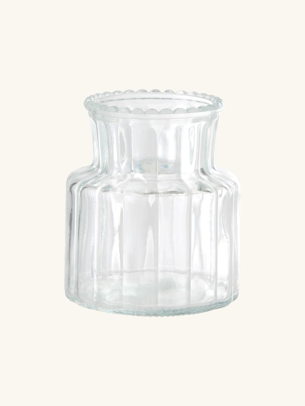 Vasetto In Vetro Diamantato – Mini Vaso Per Fiori Stile Nordico, Decorazione Da Tavolo Vintage (Altezza 10,2cm)