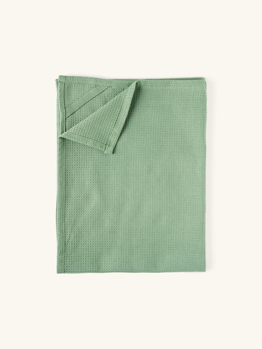 Lot De 2 Torchons De Cuisine 50x50 Cm 100% Coton FRIENDS Motif Chats Vert