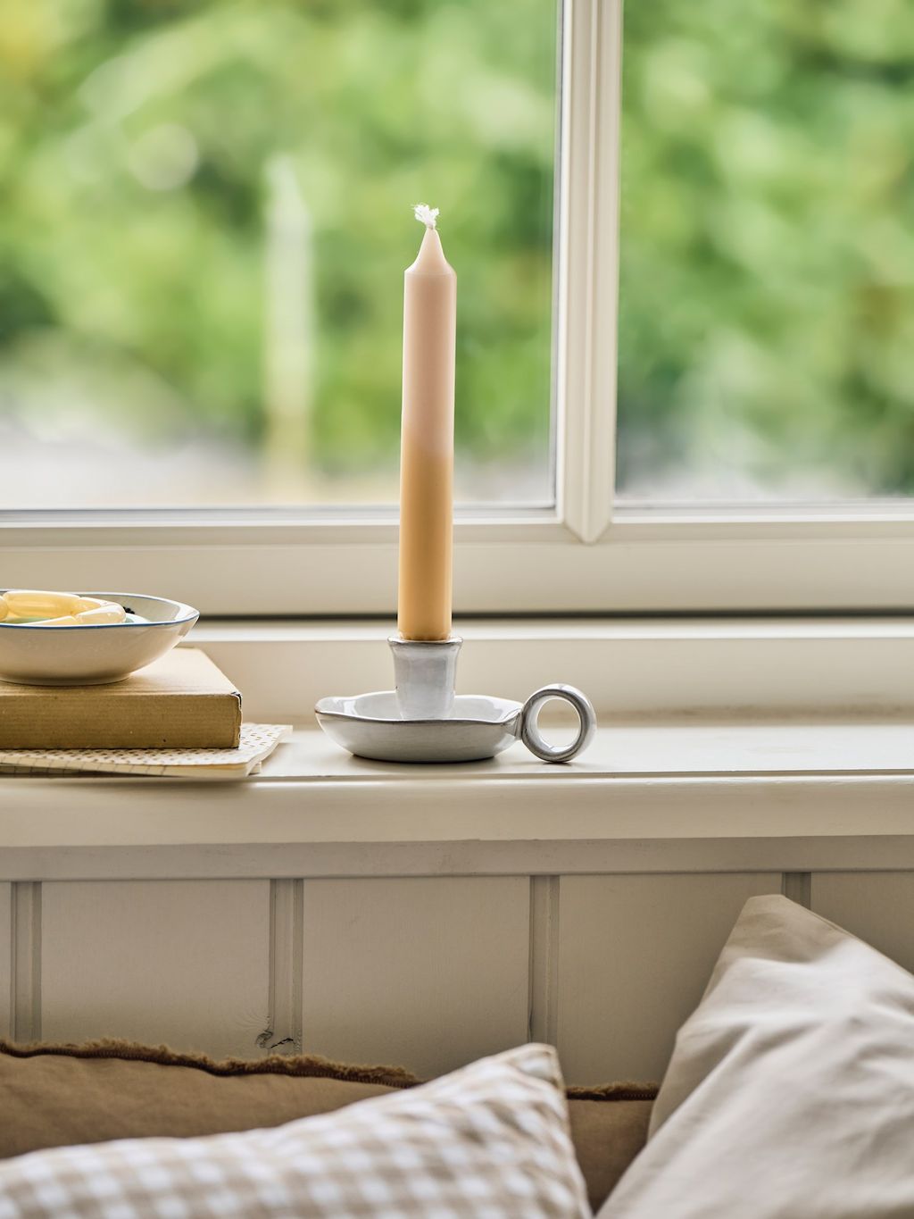 Porta Tea Light Shudehill: Candela Decorativa A Forma Di Chiesa Normanna In Grigio
