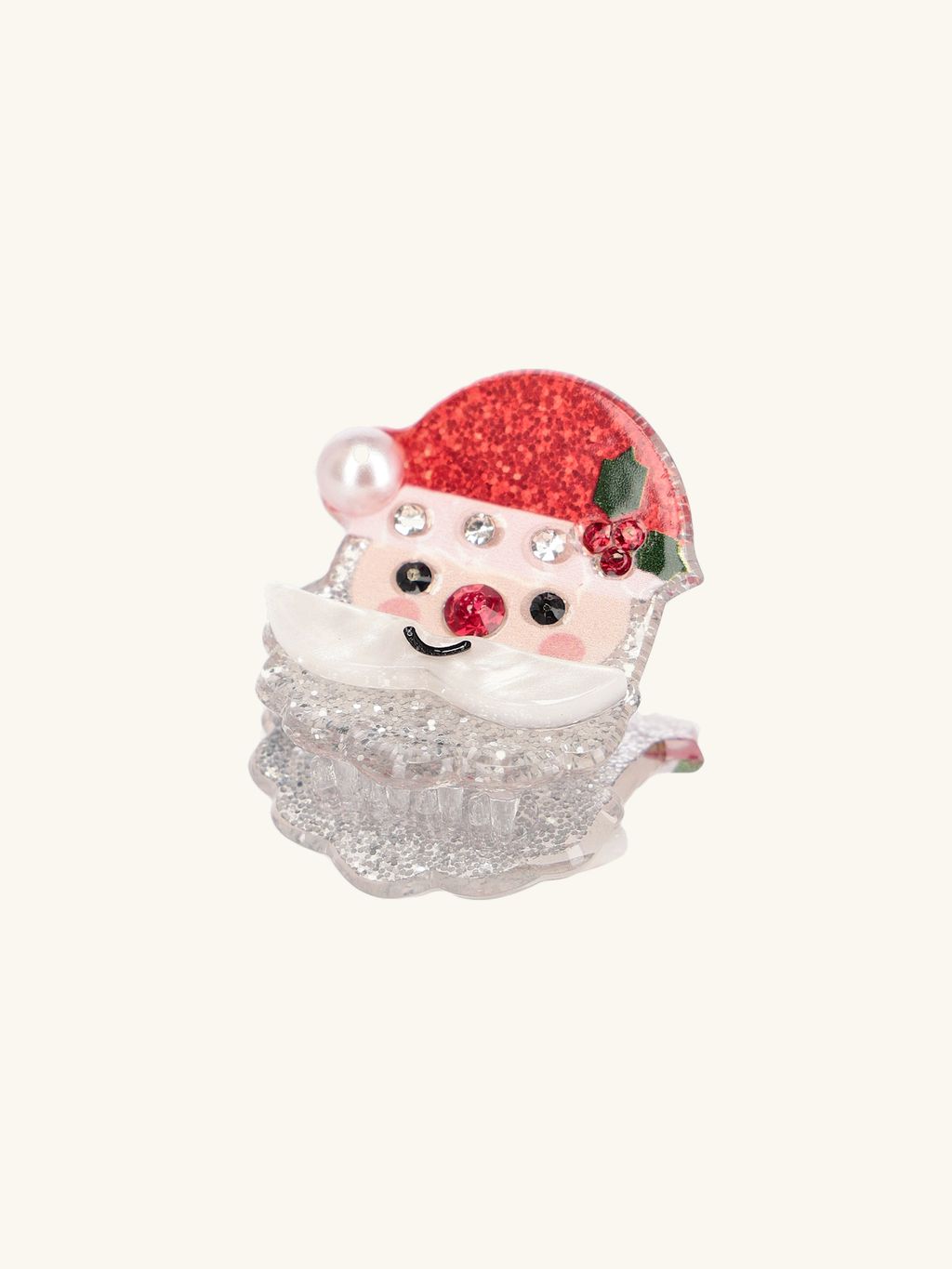 Mini-Haarspange für Weihnachten