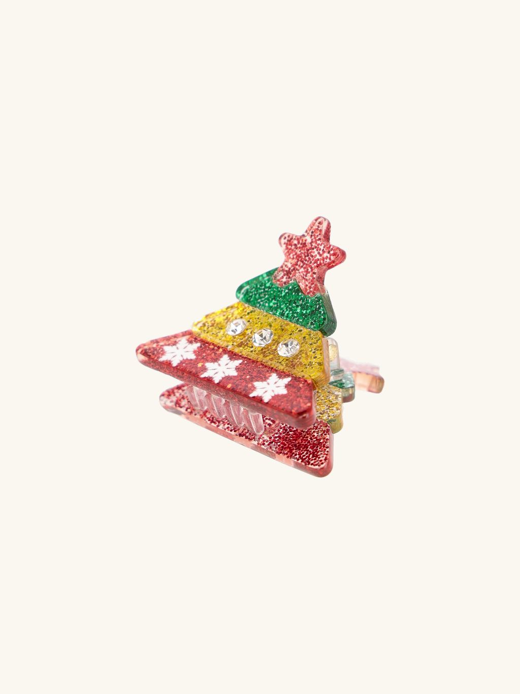 Mini-Haarspange für Weihnachten