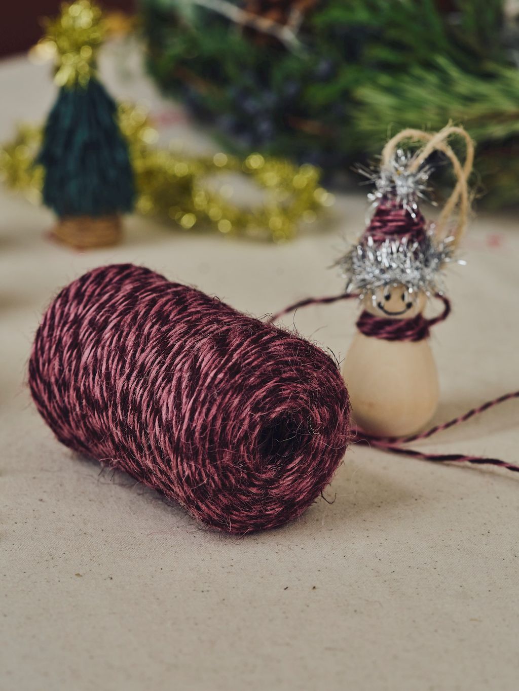 Jute string | Jute. 50 g. 2 colours. | Multi