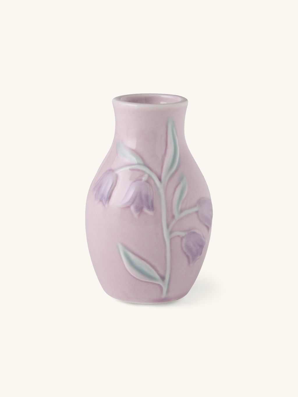 Vase | Dolomit. Ø5,8 x 9 cm. | Lilac