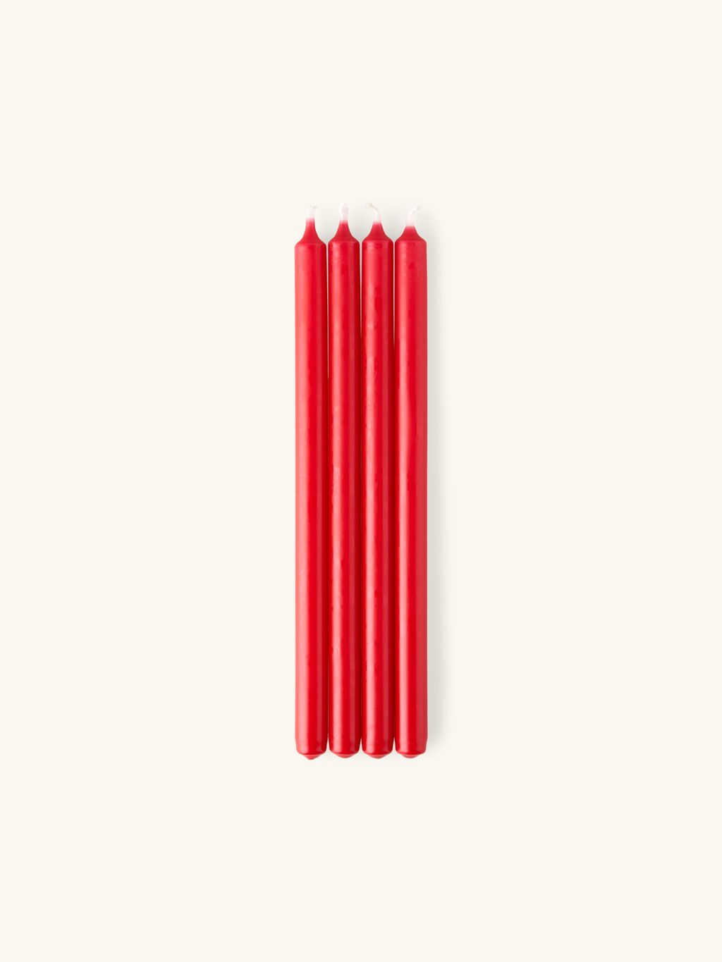Lys 19 Cm Parafin bomull 1 2 X 19 Cm 4 Stk Red lys-19-cm-parafin-bomull-1-2-x-19-cm-4-stk-red
