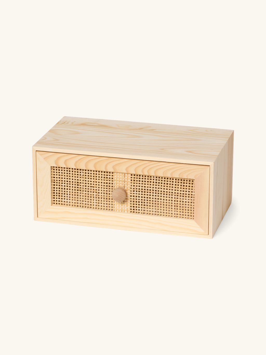 Nattduksbord | Furu/rotting/plywood. 35 x 20 x 15 cm. | Nature