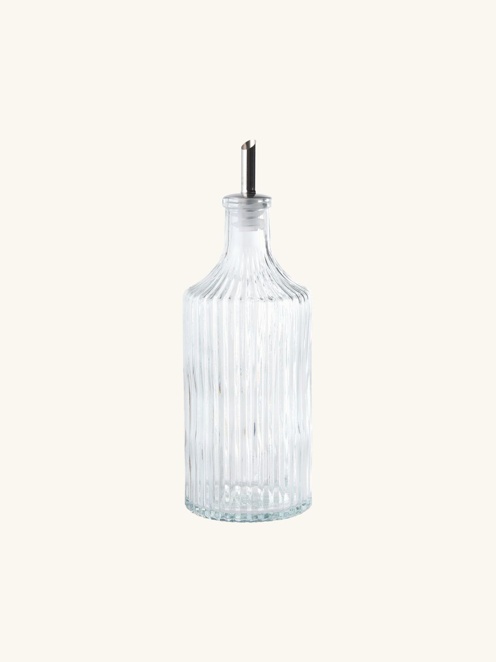 Oljeflaska 530 ml | Glas. 8 x 22,5 cm. | Clear