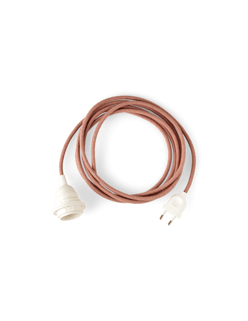 Creative Cables Abat-jour De Port En Métal émaillé Pour Douille E27 38 Cm