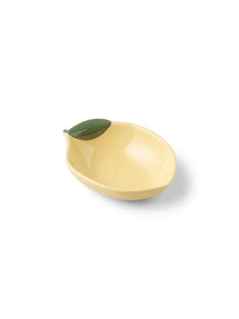 Plat | Grès. 12 x 9,2 cm. | Lemon