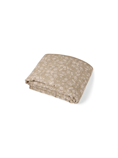 Plaid à carreaux | 130 x 170 | Sand